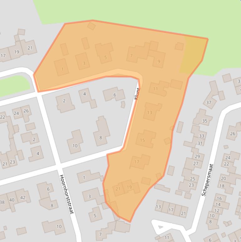 Kaart van postcodegebied 7156MV.