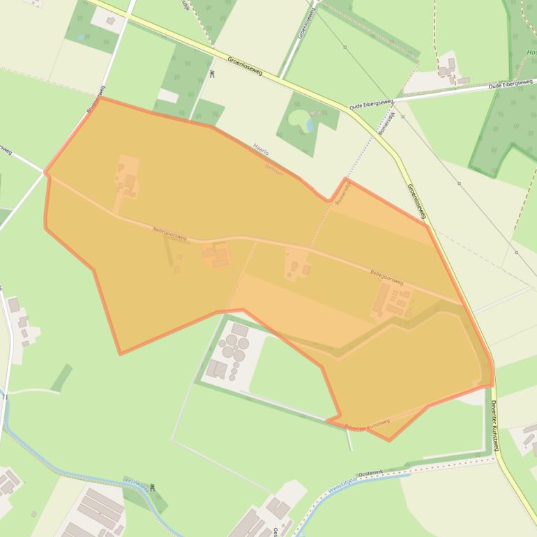 Kaart van postcodegebied 7156NA.