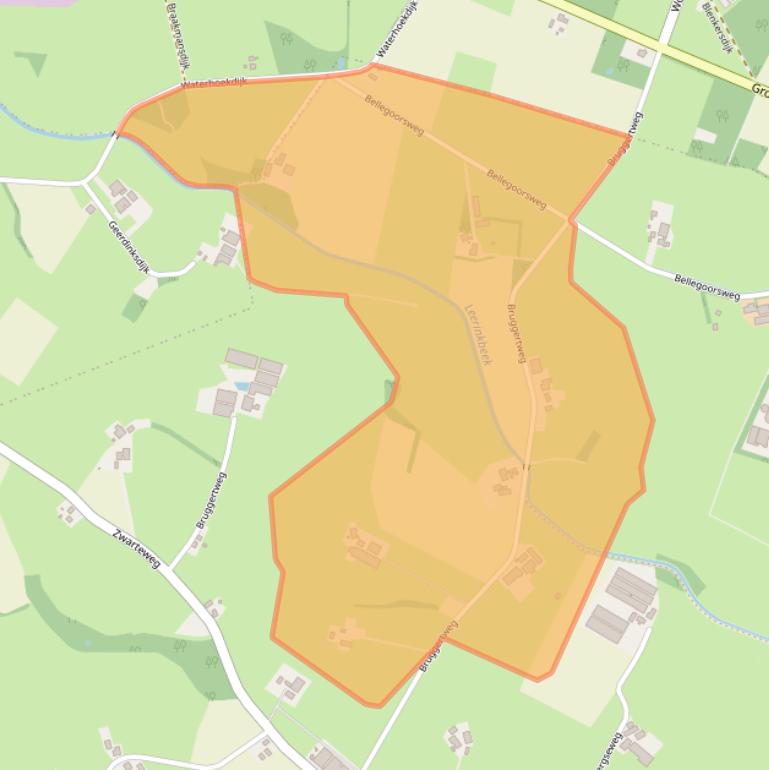 Kaart van postcodegebied 7156NB.