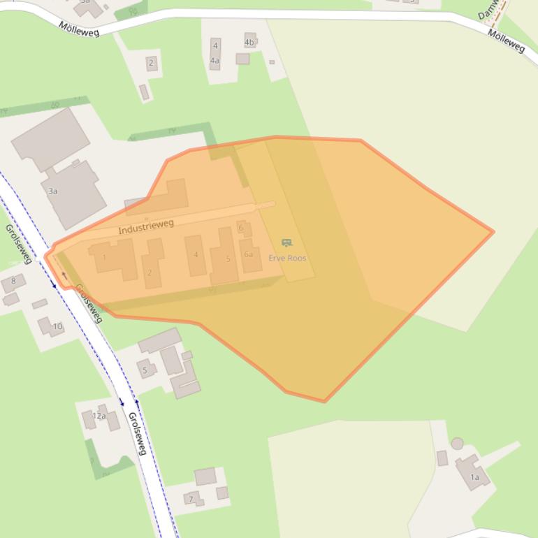 Kaart van postcodegebied 7156PA.