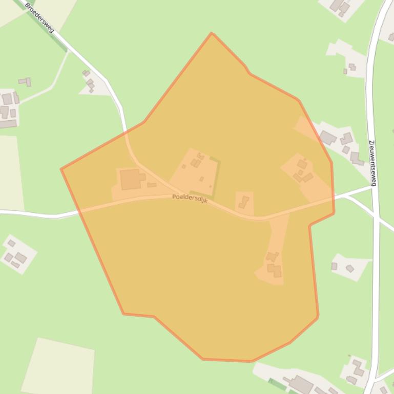 Kaart van postcodegebied 7156RJ.