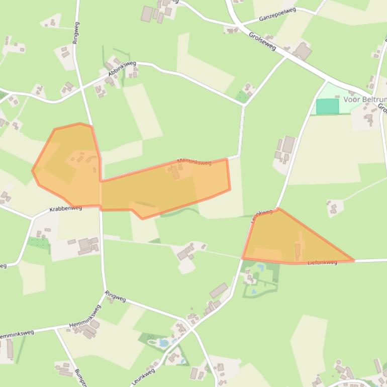 Kaart van postcodegebied 7156RV.