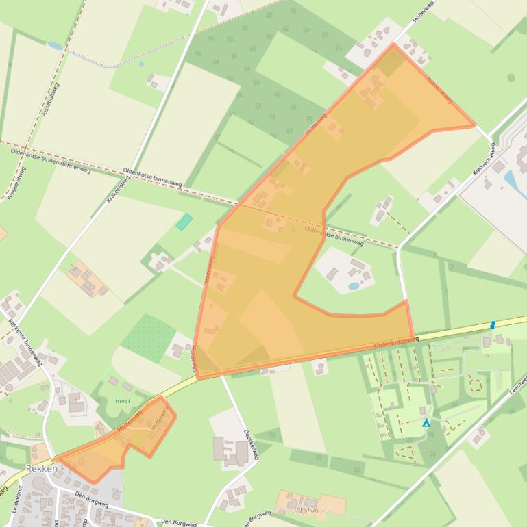 Kaart van postcodegebied 7157AH.