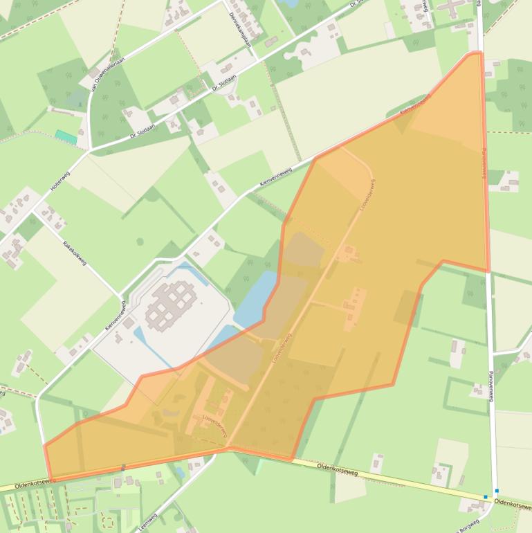 Kaart van postcodegebied 7157BW.