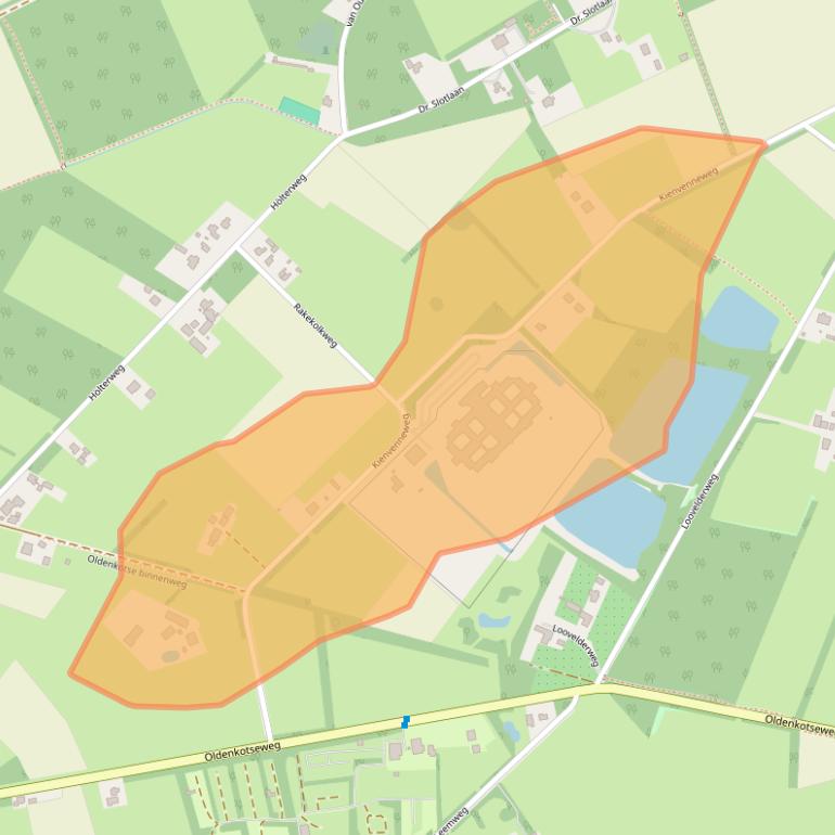 Kaart van postcodegebied 7157CC.