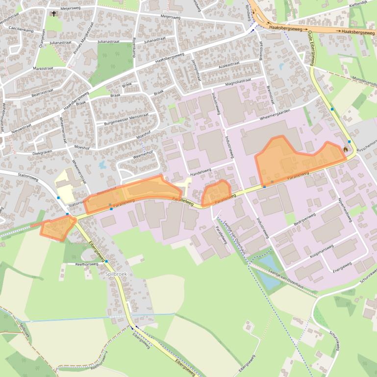 Kaart van postcodegebied 7161AE.