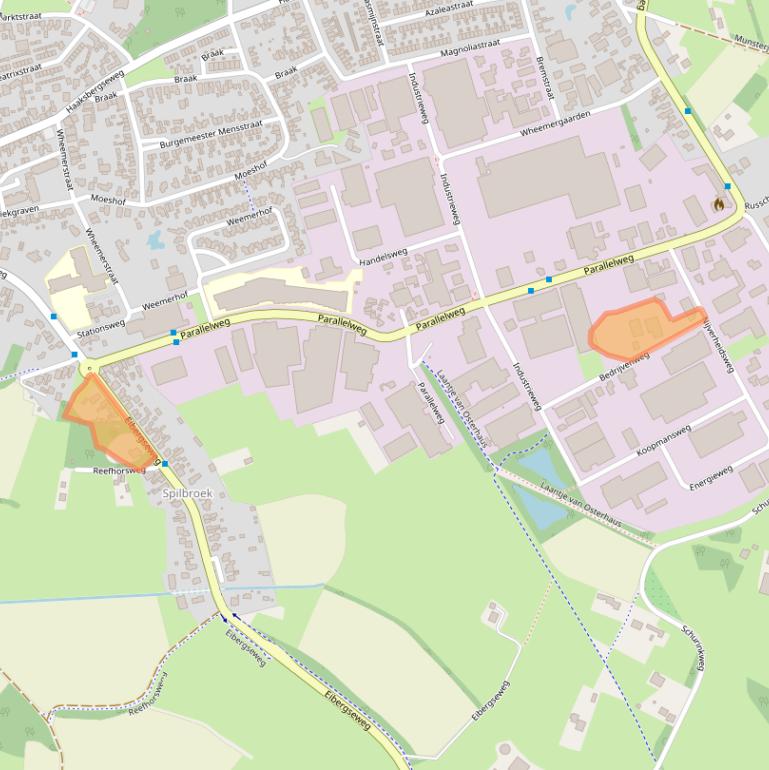 Kaart van postcodegebied 7161AK.