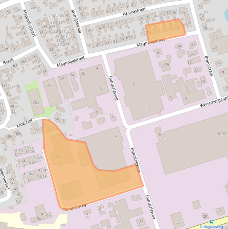 Kaart van postcodegebied 7161BV.