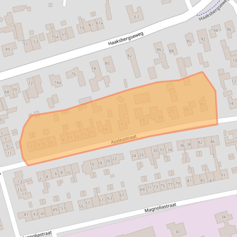 Kaart van postcodegebied 7161CB.