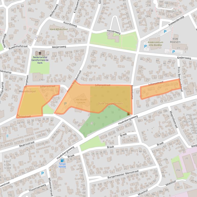 Kaart van postcodegebied 7161CR.