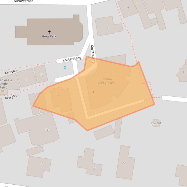 Kaart van postcodegebied 7161DR.