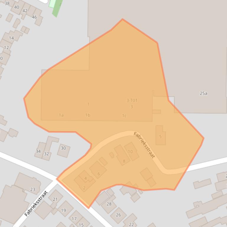 Kaart van postcodegebied 7161ED.