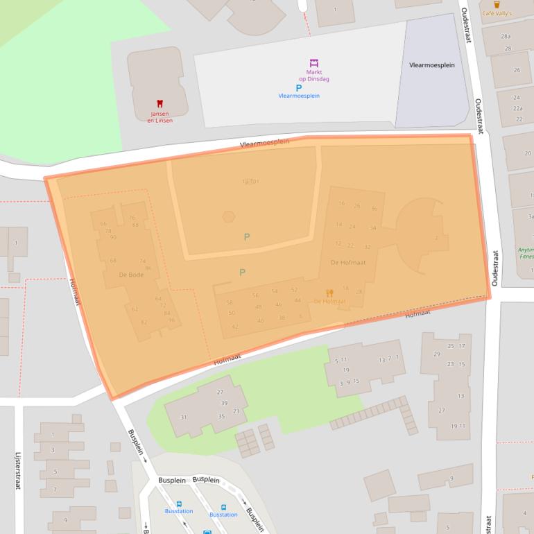 Kaart van postcodegebied 7161GM.