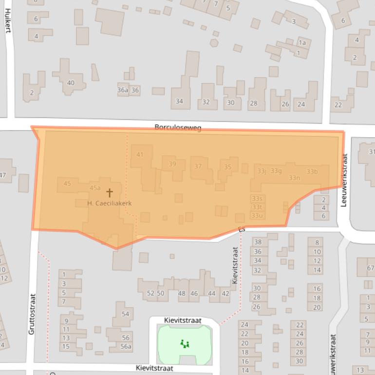 Kaart van postcodegebied 7161GR.