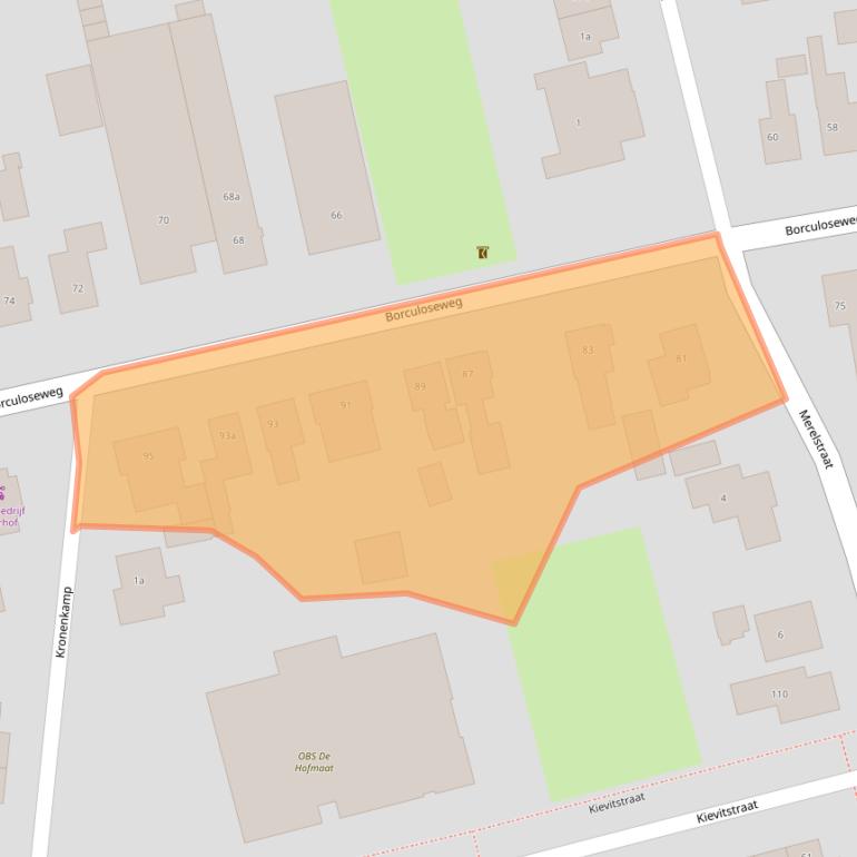 Kaart van postcodegebied 7161GT.