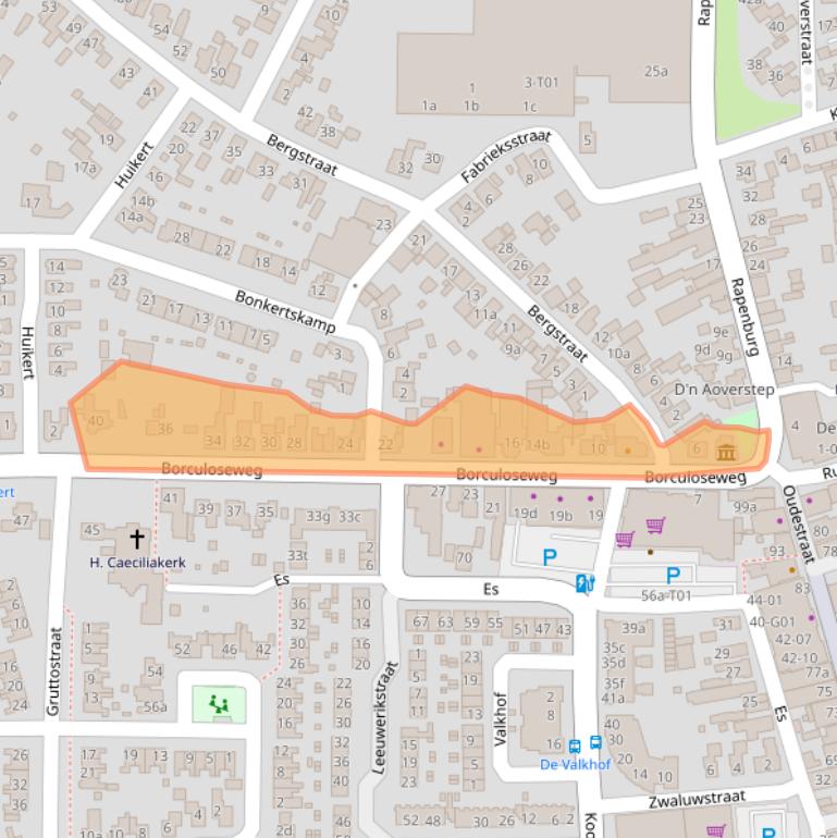 Kaart van postcodegebied 7161HA.
