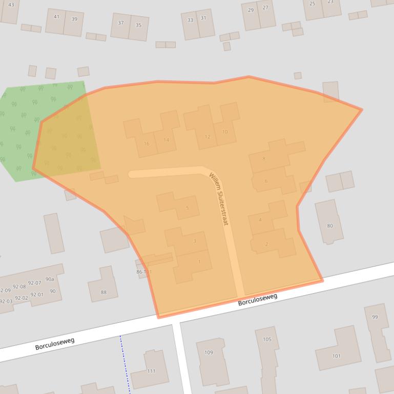 Kaart van postcodegebied 7161HD.