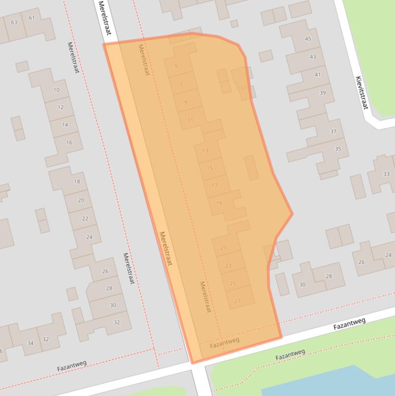 Kaart van postcodegebied 7161HM.