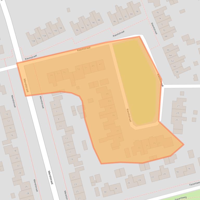 Kaart van postcodegebied 7161JB.