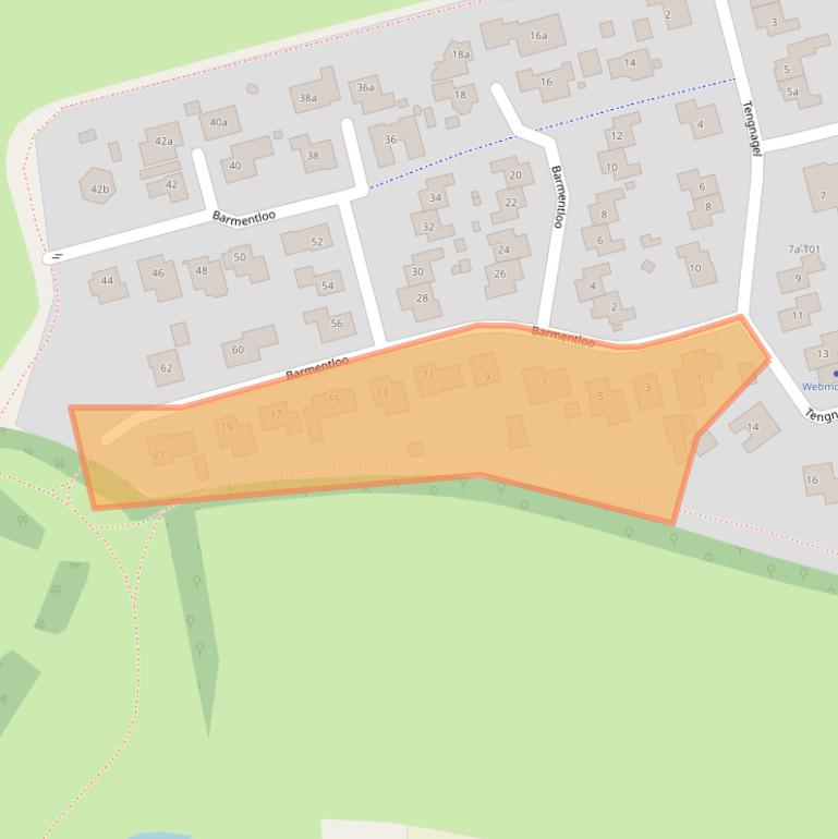 Kaart van postcodegebied 7161KG.