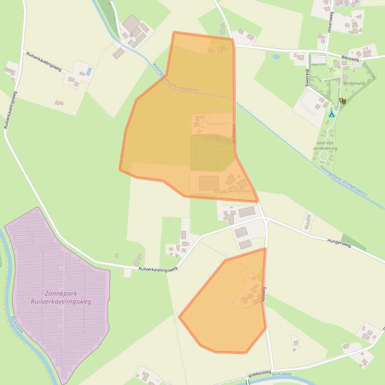 Kaart van postcodegebied 7161ND.