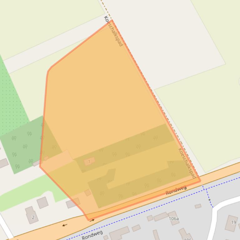 Kaart van postcodegebied 7161PW.