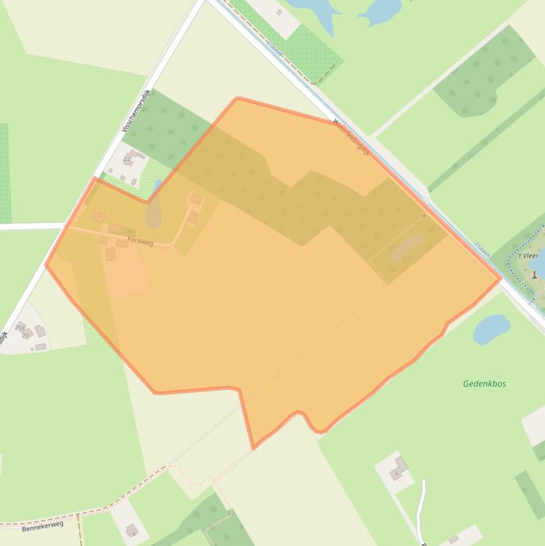 Kaart van postcodegebied 7161RC.
