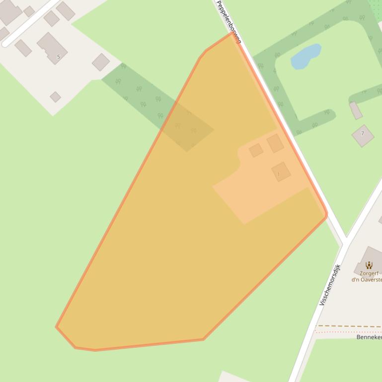 Kaart van postcodegebied 7161RD.