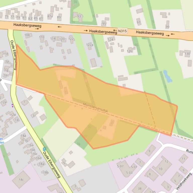 Kaart van postcodegebied 7161RM.