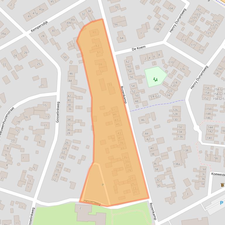 Kaart van postcodegebied 7161WH.