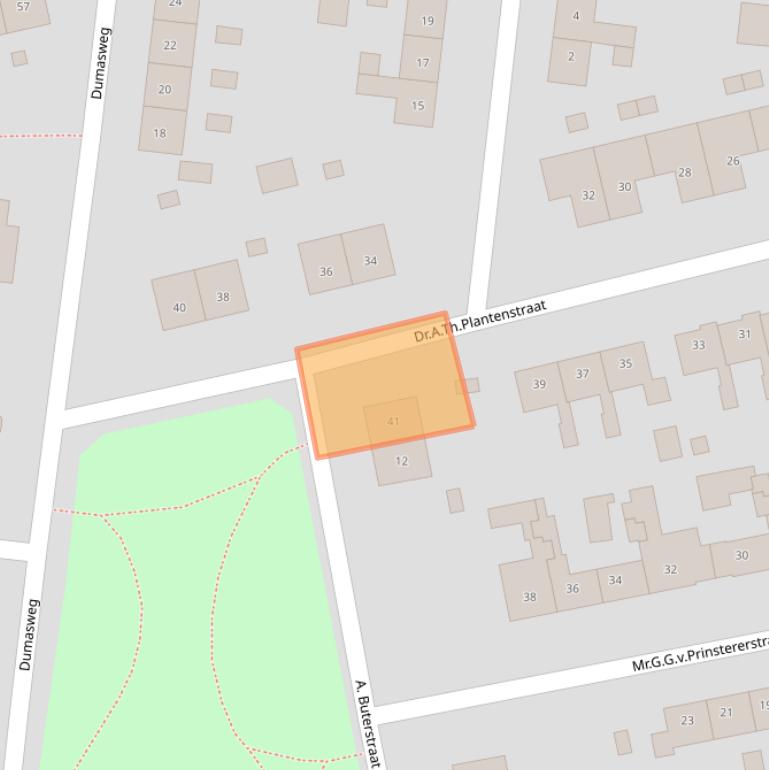 Kaart van postcodegebied 7161ZK.