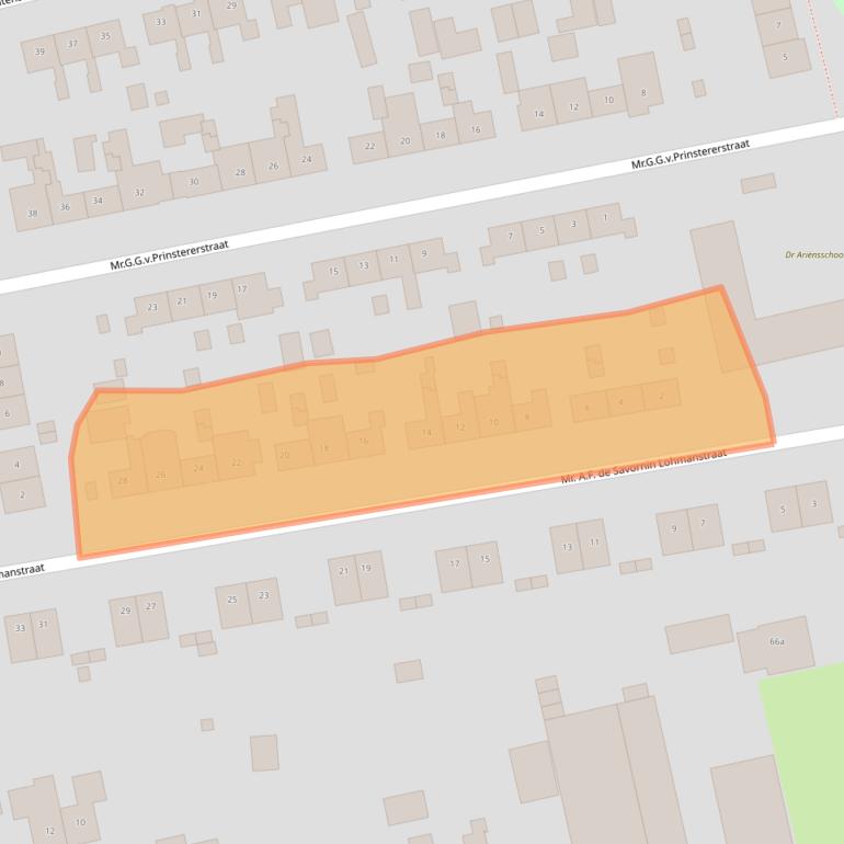 Kaart van postcodegebied 7161ZV.