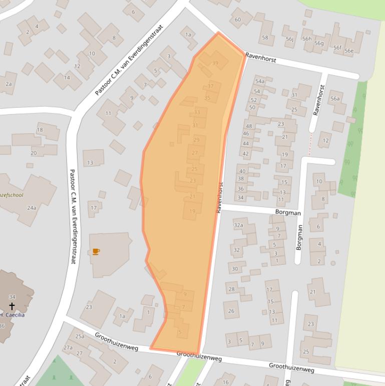 Kaart van postcodegebied 7165AN.
