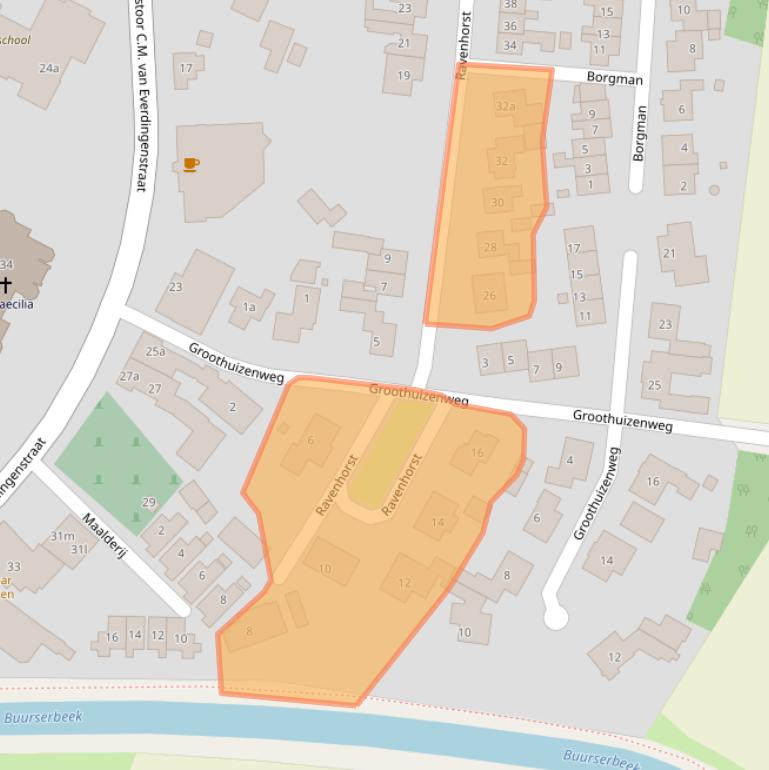 Kaart van postcodegebied 7165AP.