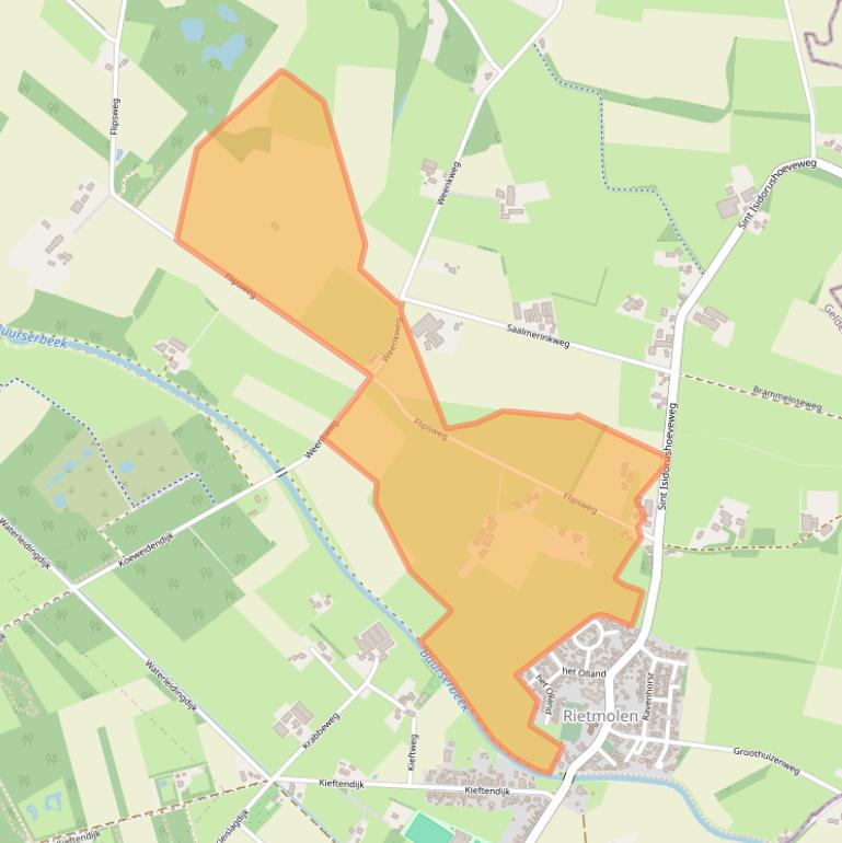Kaart van postcodegebied 7165AV.