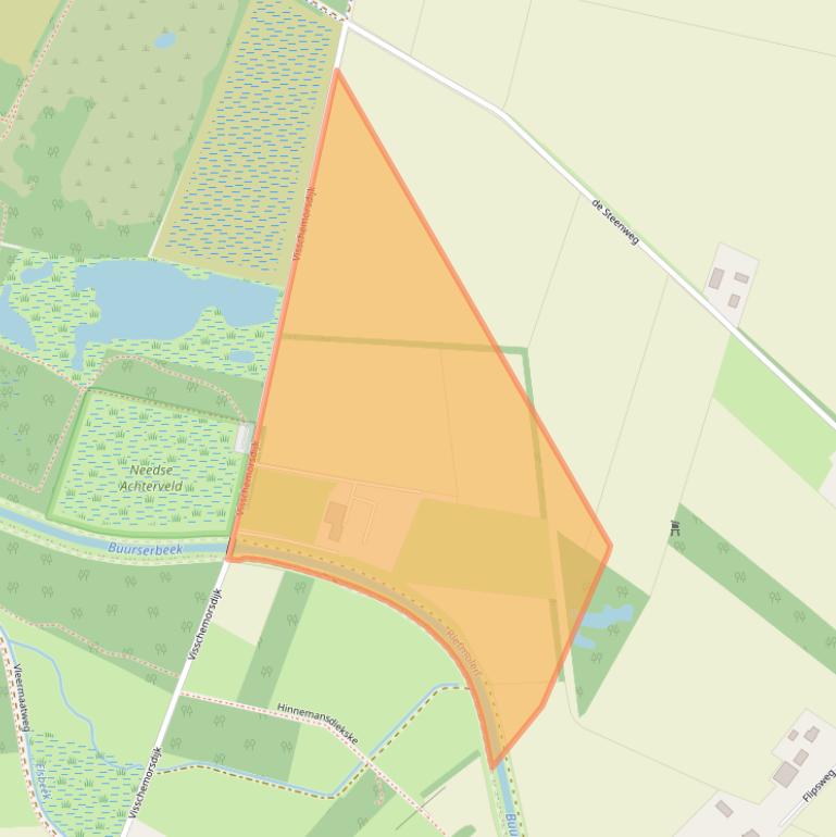 Kaart van postcodegebied 7165BH.