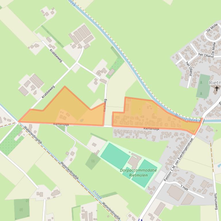 Kaart van postcodegebied 7165BS.