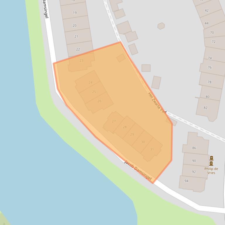 Kaart van postcodegebied 7201AR.