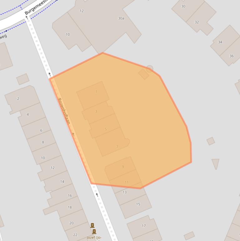 Kaart van postcodegebied 7201AS.