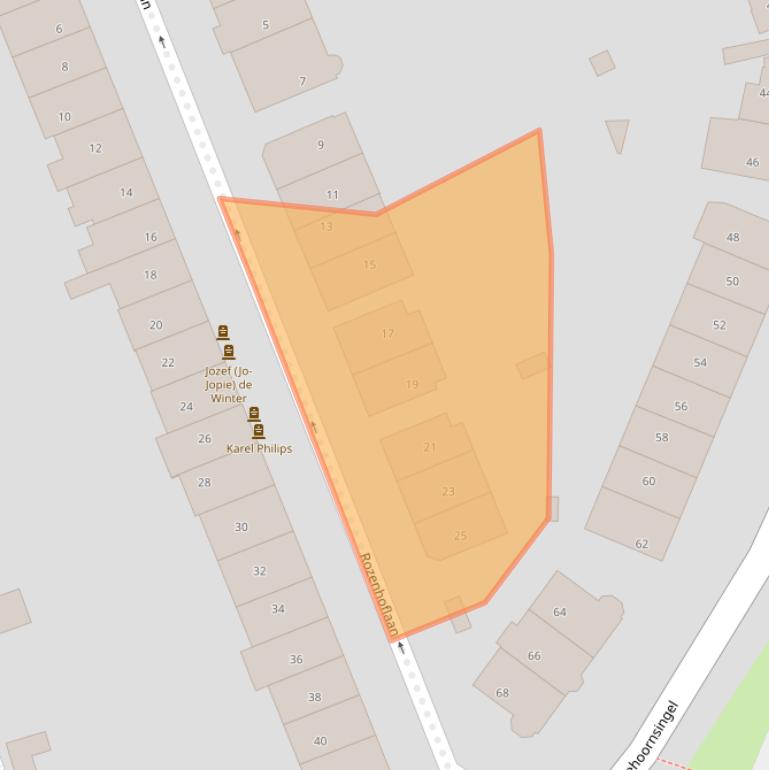 Kaart van postcodegebied 7201AT.