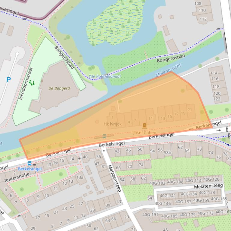 Kaart van postcodegebied 7201BK.