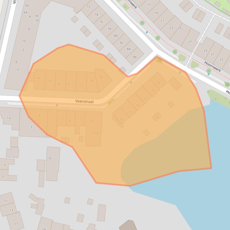 Kaart van postcodegebied 7201GP.