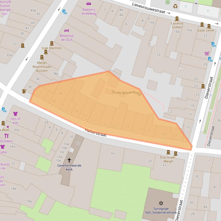 Kaart van postcodegebied 7201MV.