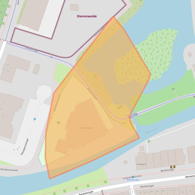 Kaart van postcodegebied 7201NV.