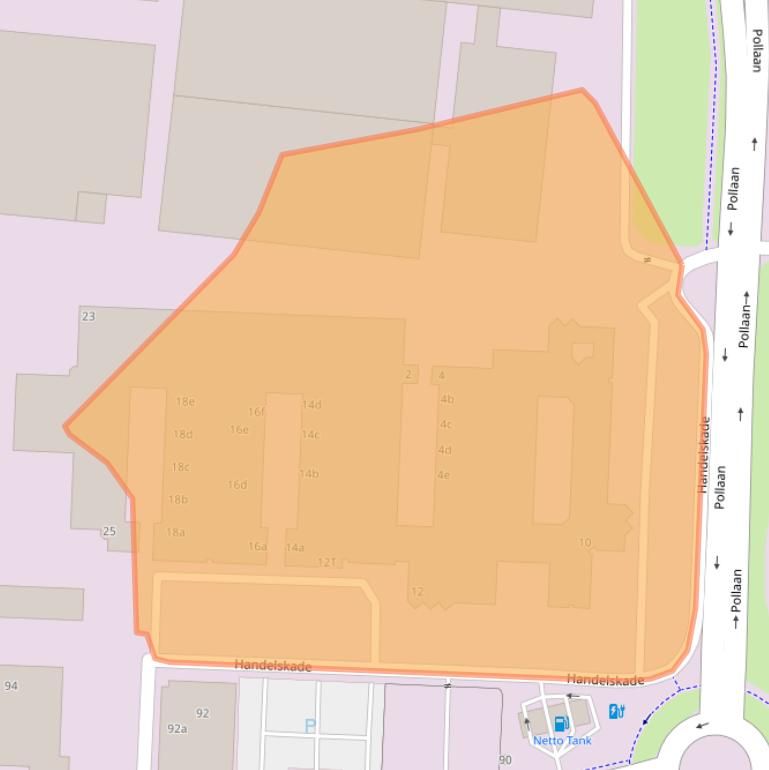 Kaart van postcodegebied 7202CD.