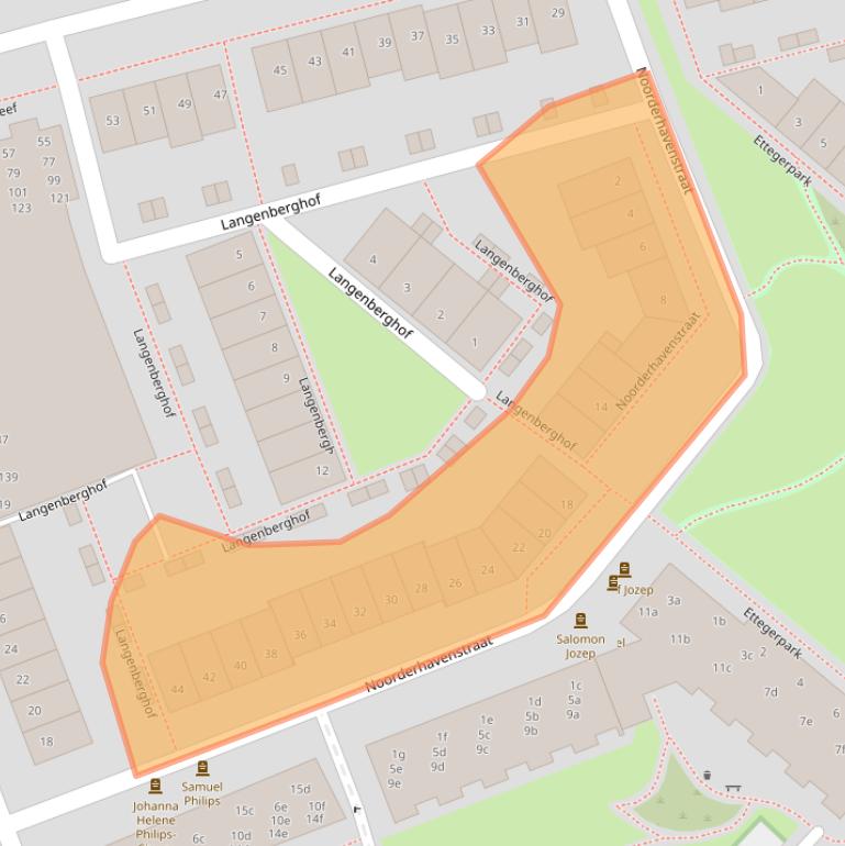 Kaart van postcodegebied 7202DC.