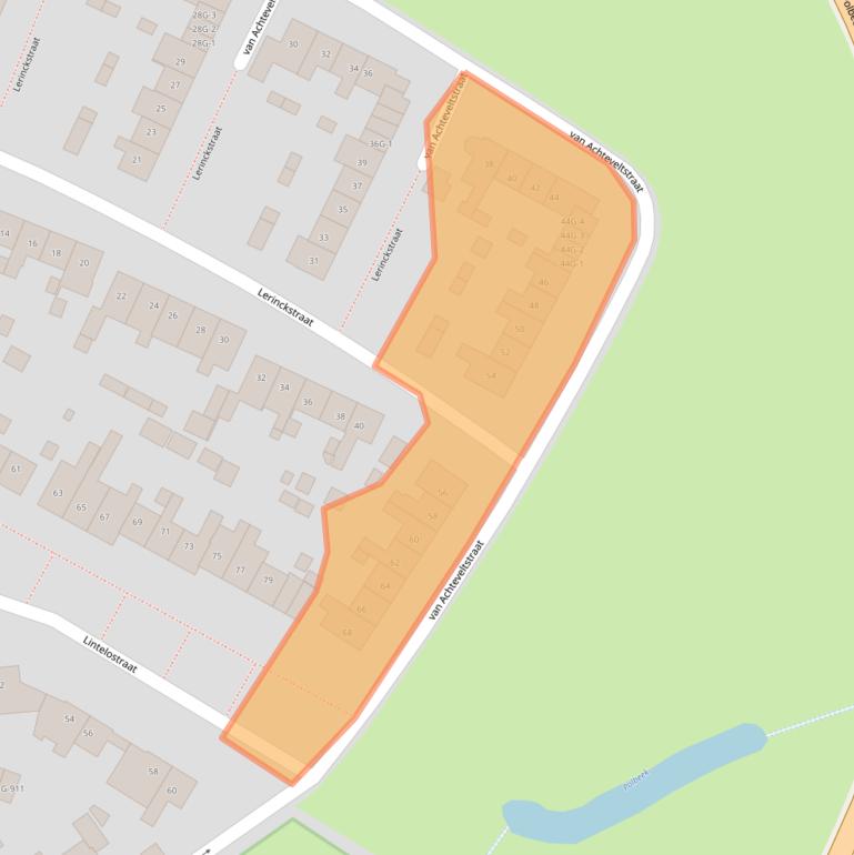 Kaart van postcodegebied 7203CH.