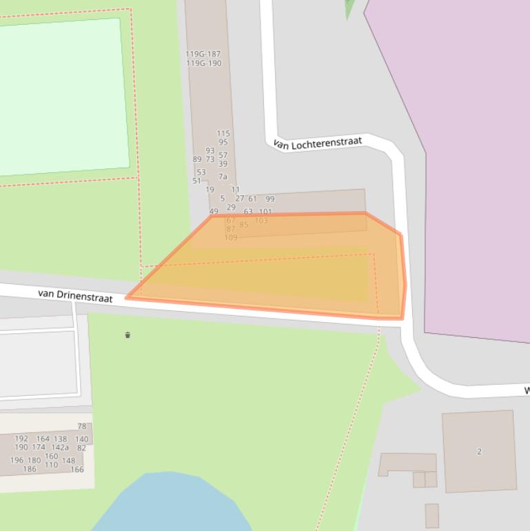 Kaart van postcodegebied 7203EB.