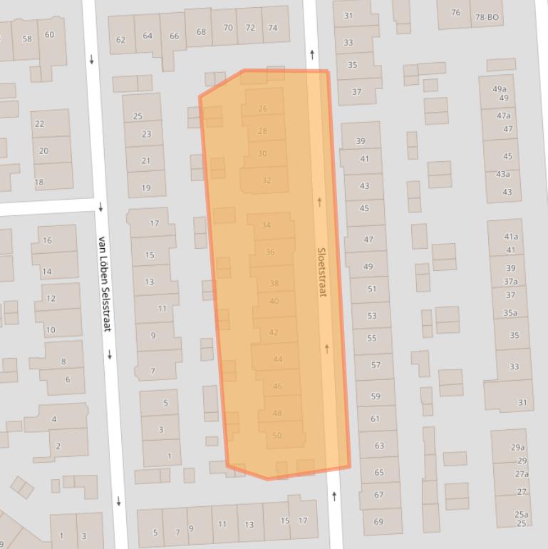 Kaart van postcodegebied 7203GM.