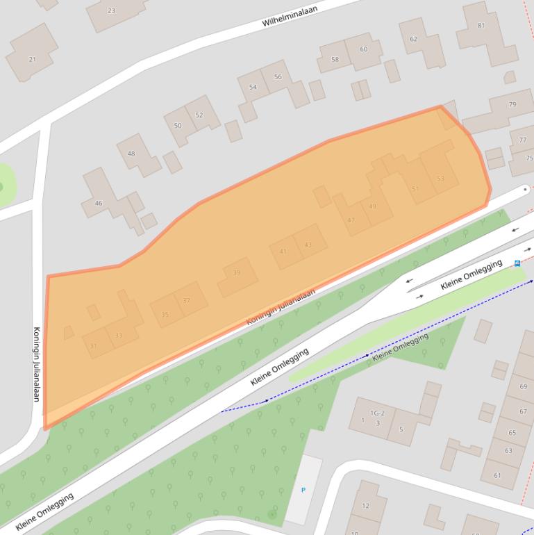 Kaart van postcodegebied 7204AG.